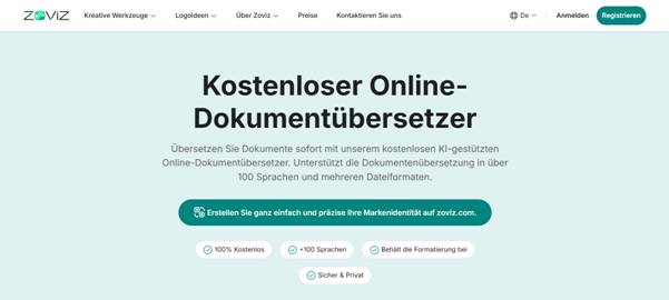 Die 6 besten Tools für die kostenlose Dokumentübersetzung